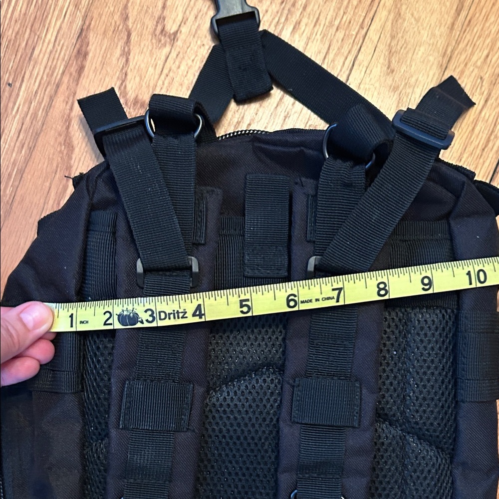 Black Tactical Backpack - image 8